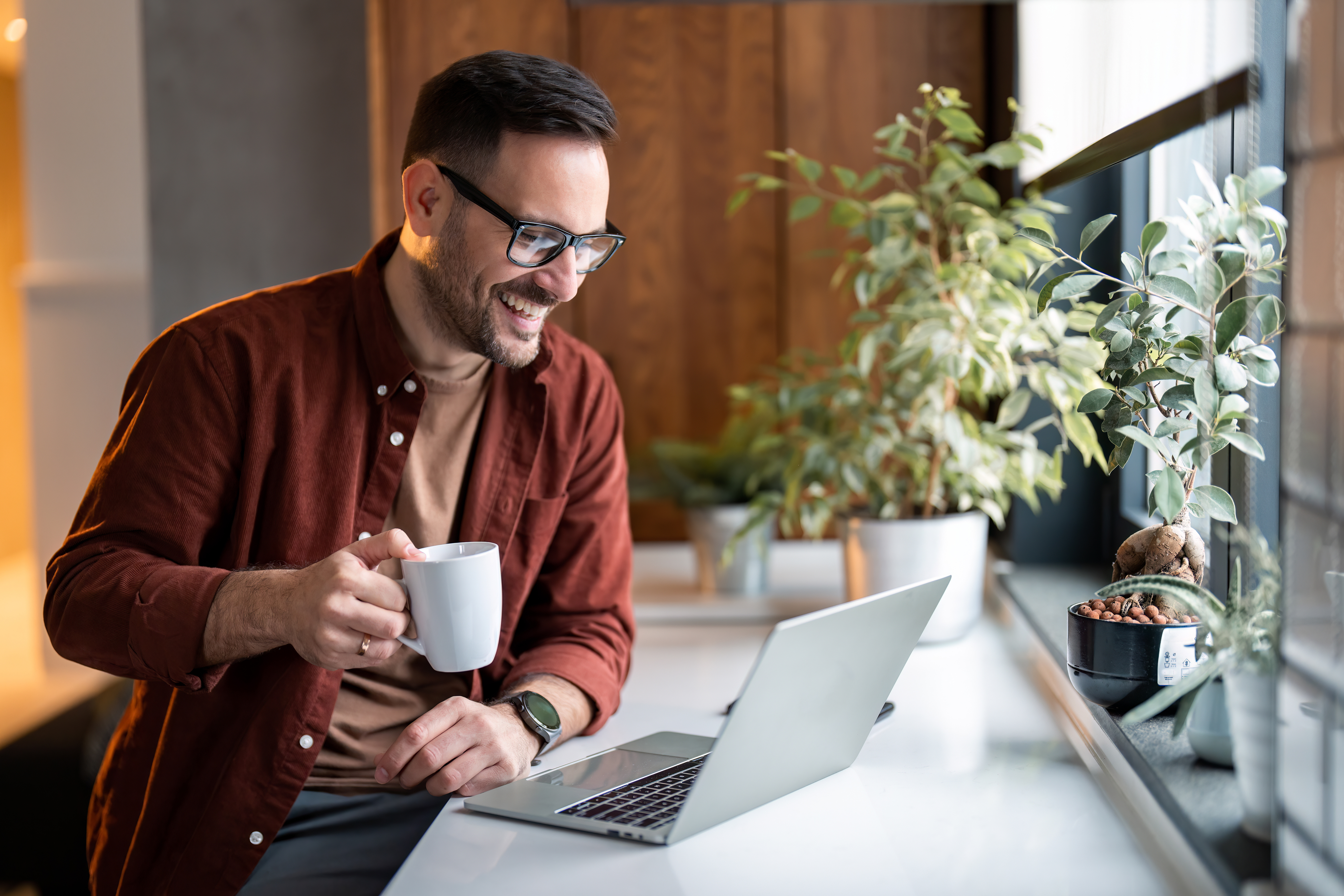 Virtual team meeting